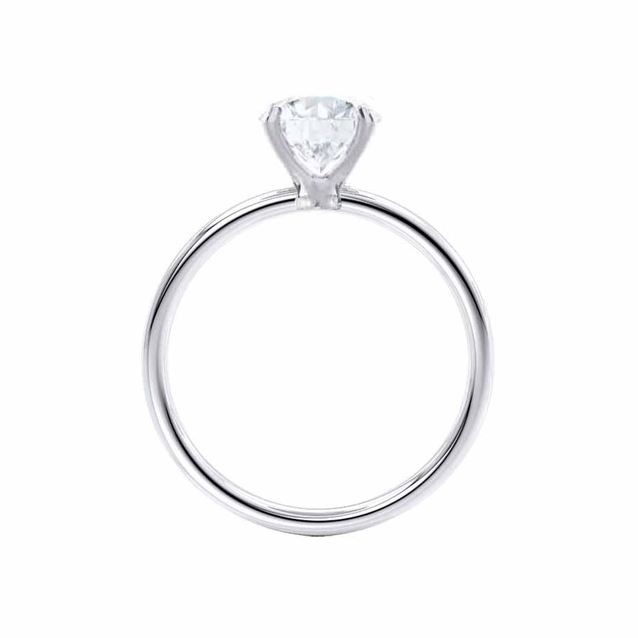 3.34 CT Elongated Cushion Solitaire Lab Grown Diamond Engagement Ring