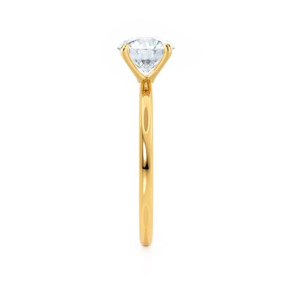 3.34 CT Elongated Cushion Solitaire  Lab Grown Diamond Engagement Ring